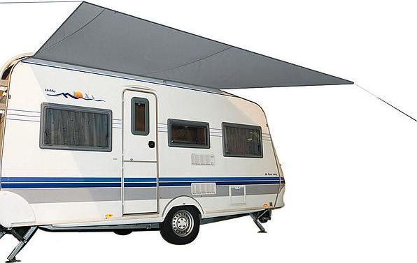 Bo-Camp Caravanluifel - Travel - L - 460x240 cm - Grijs (1.60 kg)