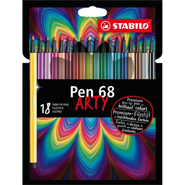 Immagine prodotto STABILO Penna 68 Arty (Ordinati, 18 x)