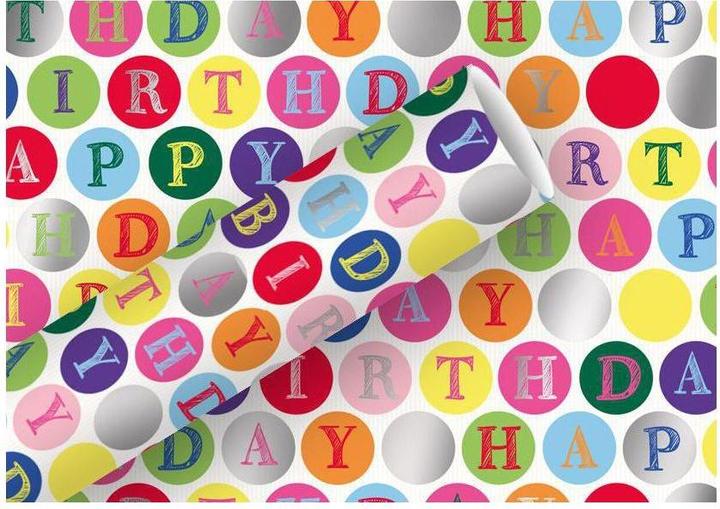 Produktbild Braun + Company Happy Birthday (Geschenkpapier, 1 x)