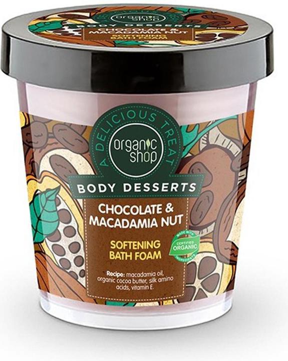 Organic Shop Body Desserts Almond & Honey Milk Reviving Body Scrub Nourishing Body Scrub With (450 ml)