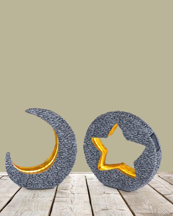 Immagine prodotto Globo Luce solare grigio pietra 25xLED (IP44)
