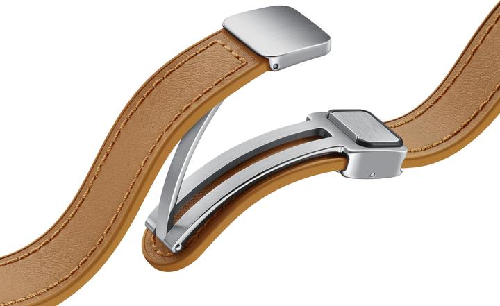 Image du produit Samsung Strap en cuir D-Buckle Hybrid Eco (20 mm, Similicuir, Eco-Composite)