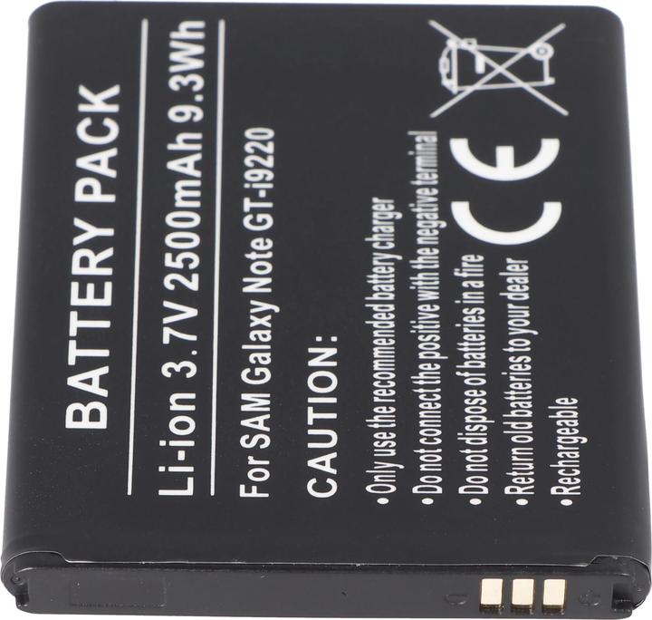 Actual product image Samsung Akku Galaxy Note, GT-i9220, GT-N7000, EB6152