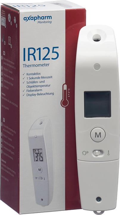 Image du produit Axapharm Monitoring thermomètre IR125 (Sans contact)