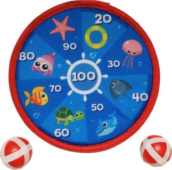 Produktbild Dartscheibe mit Klettverschluss, kleine Unterwasserwelt