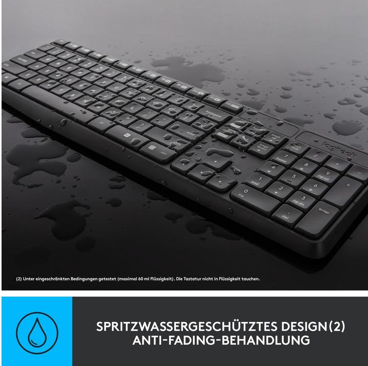 Produktbild Logitech Mk235 (CH, Kabellos)