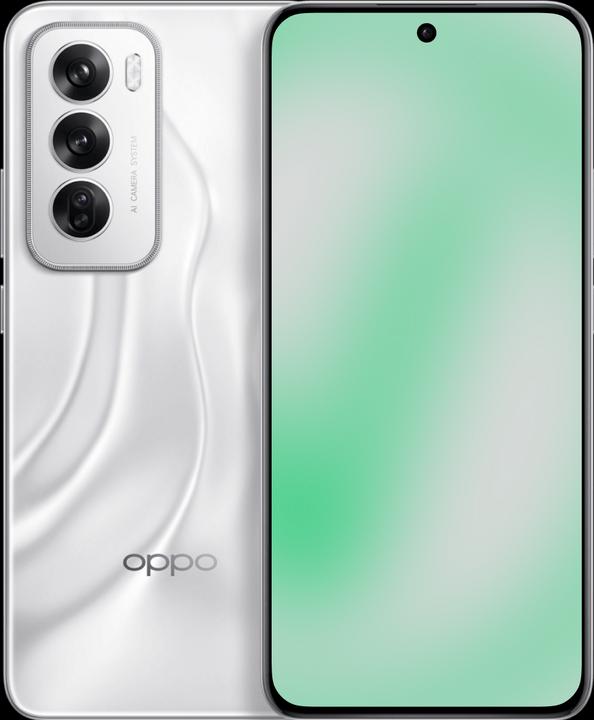 Actual product image Revendo OPPO Reno 12 (256 GB, Astro Silver, 6.70", 50 Mpx, 5G)