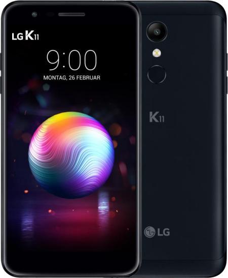 Produktbild LG K11 - Smartphone - 4G LTE - 16 GB - microSDXC slot - GSM - 5.3" - 1280 x 720 Pixel - TFT - RAM 2 (16 GB, Schwarz, 5.30", Single SIM, 13 Mpx, 4G)