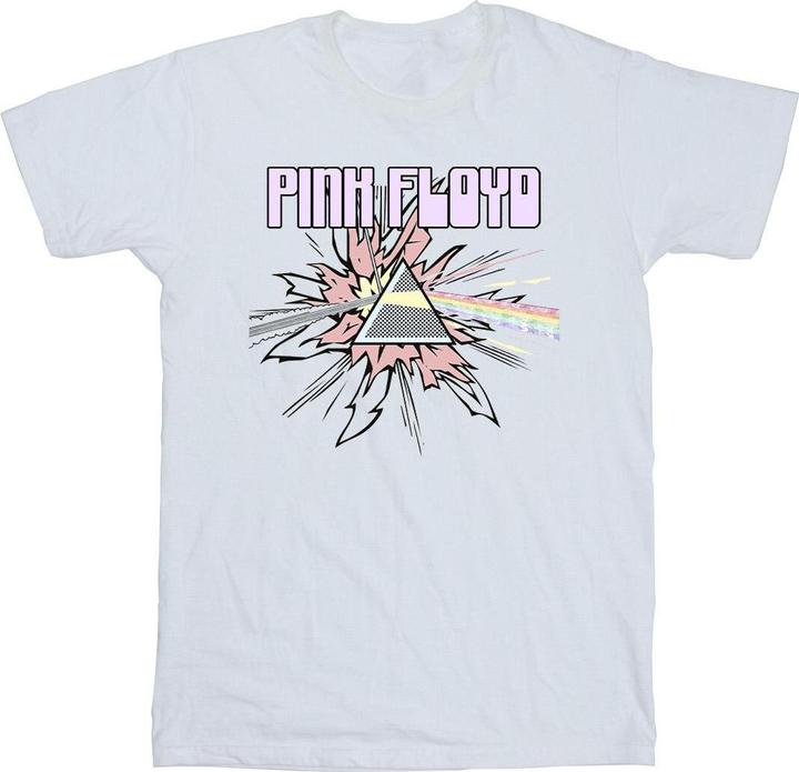Actual product image Pink Floyd Mens Pastel Triangle T-Shirt (M)