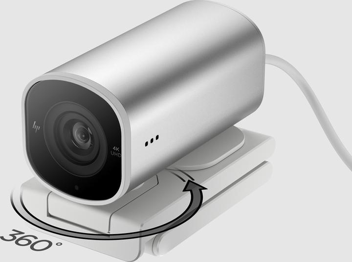 Produktbild HP 960 4K Streaming-Webcam - 8 MP - 3840 x 2160 Pixel - 4K Ultra HD - 30 fps - 5x - (8 Mpx)