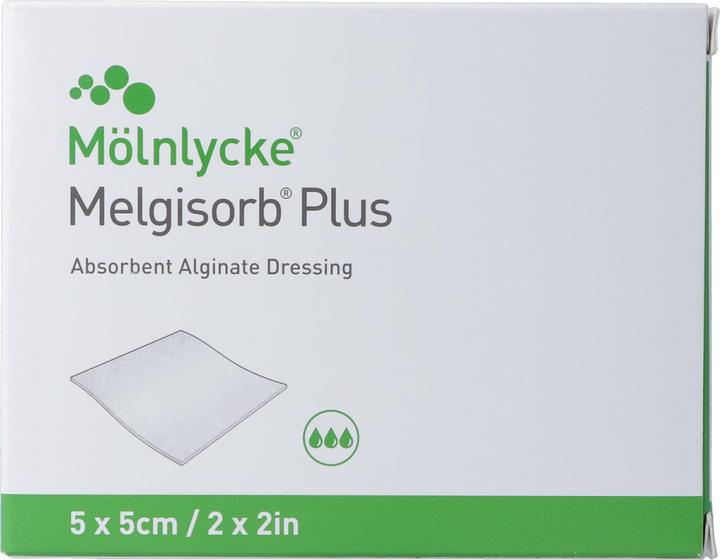 Mölnlycke Alginat Verband 5x5cm steril (10 x)