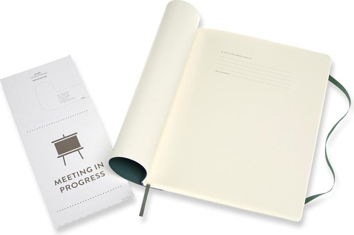 Image du produit Moleskine Carnet de notes professionnel (19 x 25 cm, À rayures, Couverture souple)
