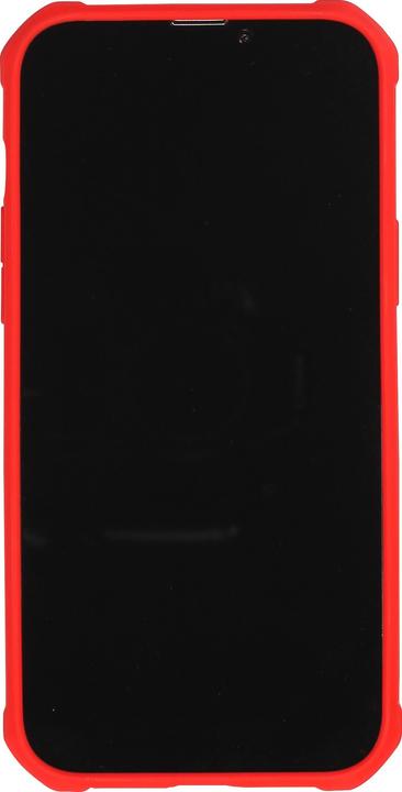 Produktbild PhoneLook Hülle Military Elite kompakt Cover mit semi-transparentem Carbon Rücken (Apple iPhone 14 Pro)