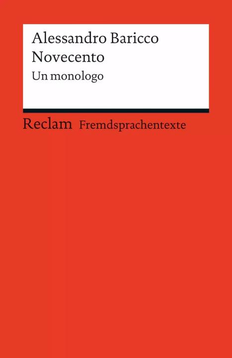 Produktbild Novecento (Deutsch, Alessandro Baricco, 2012)