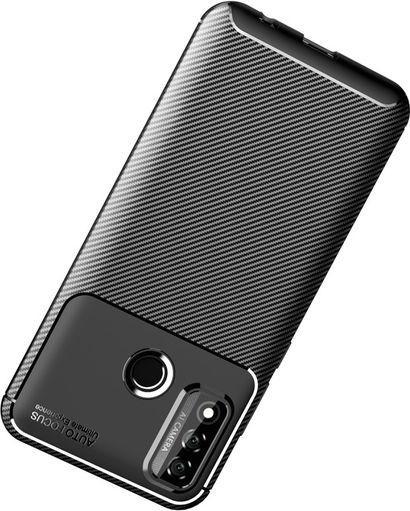 Productafbeelding MU Style Koolstofvezel TPU Softcase-serie (Huawei P Smart (2020))