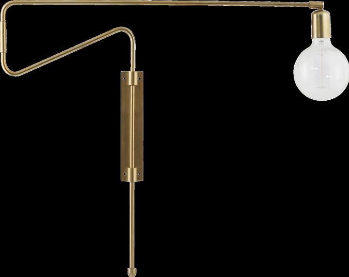 Actual product image House Doctor Wall lamp, Swing, brass (E27)
