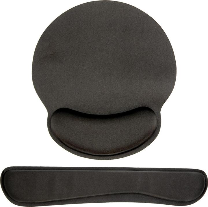 Immagine prodotto Cadorabo Set di 2 pezzi di tappetino per mouse ergonomico e poggiapolsi per tastiera con supporto per il