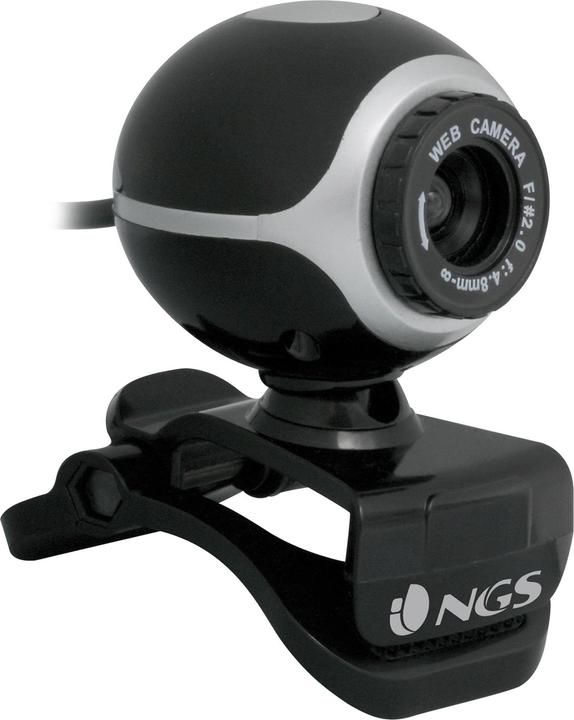 Produktbild NGS XpressCam300 - 5 MP - 8 MP - USB 2.0 - Schwarz - Silber - CMOS - 180 g (5 Mpx)