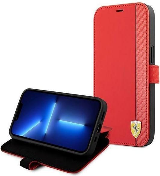 Actual product image Ferrari FESAXFLBKP13SRE iPhone 13 mini 5.4 quot red (Apple iPhone 13 mini)