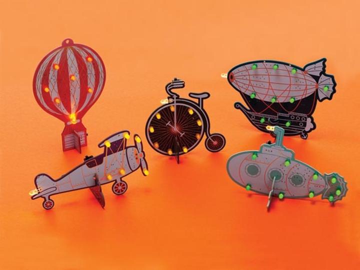 Image du produit Whadda Ballon à air chaud rétro - kit d'apprentissage de soudure (Kit électronique)