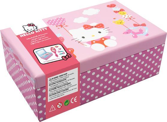 Image du produit Hello Kitty Boîte à Bijoux Avec Accessoires