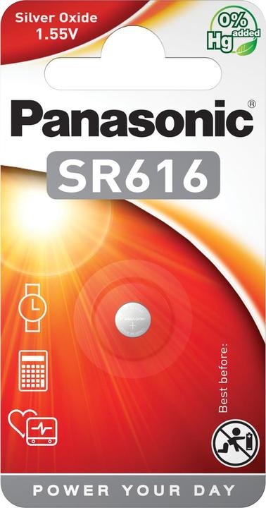 Image du produit Panasonic SR616 (1 pcs, SR616, 16 mAh)