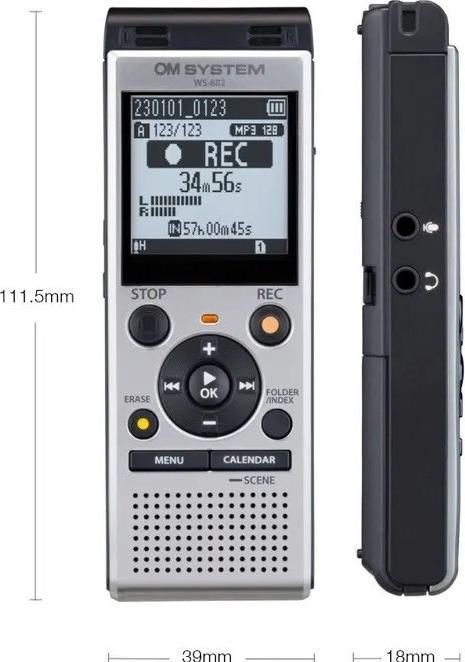 Productafbeelding Olympus OM SYSTEM WS-882 4GB (Nieuwigheid) (4 GB)