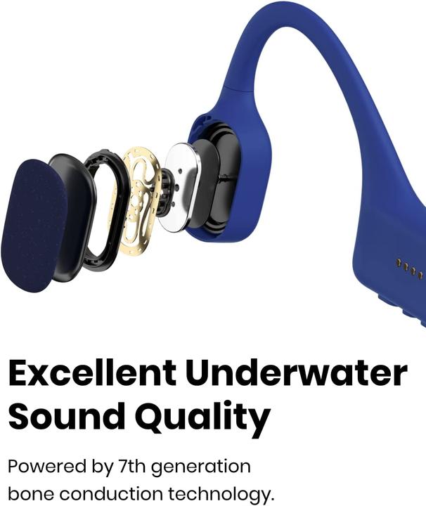 Image du produit Shokz OpenSwim (pas de réduction du bruit, 8 h, Sans fil)