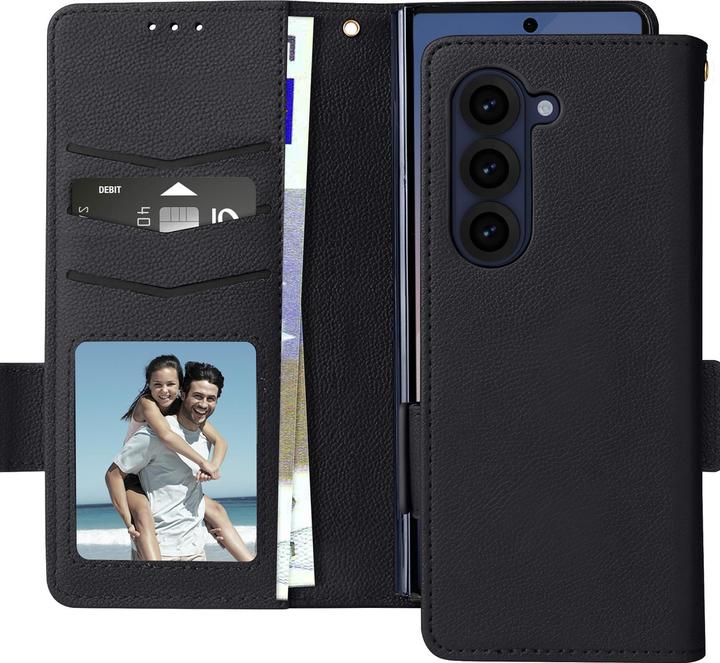 Produktbild Avizar Etui für Galaxy Z Fold 6 Portemonnaie Halter mit Handschlaufe (Samsung Galaxy Z Fold6)