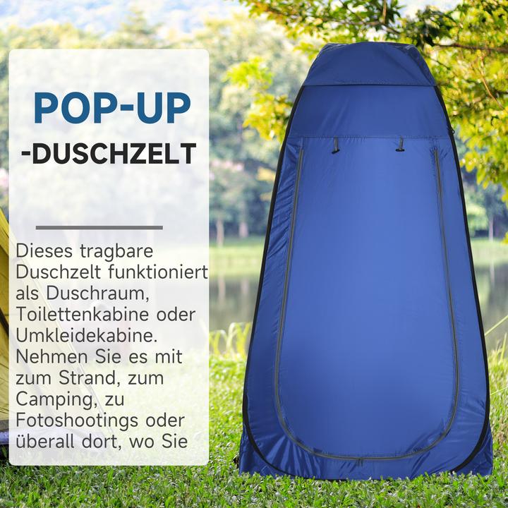 Produktbild Outsunny Pop-Up (Wurfzelt, 1.50 kg, 1 Person)