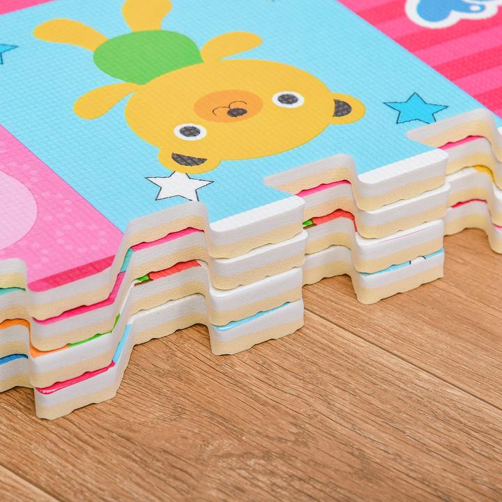 Produktbild Homcom Puzzlematte 16-teilig (61.5 x 61.5 x 1 cm)