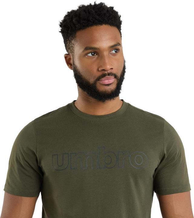 Actual product image Umbro Mens Linear Logo T-Shirt (XL)