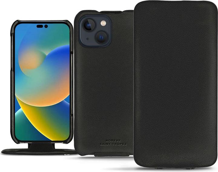 Actual product image Noreve Vertical leather shell (Apple iPhone 14)