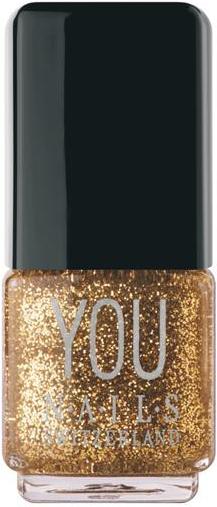 Immagine prodotto You Nails Vernice Glitter (206 Glitter oro, Smalto)