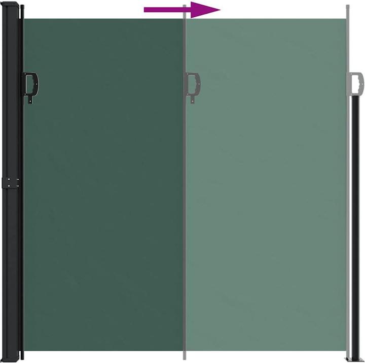 Actual product image VidaXL Extendable side awning (2 m)