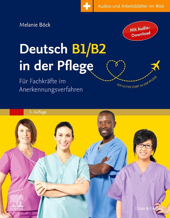 Immagine prodotto Deutsch B1/B2 in der Pflege (Tedesco, Melanie Böck, Hans Heinrich Rohrer, 2023)