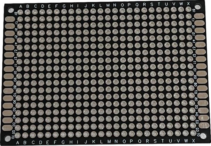 Image du produit Play-Zone Platine d'expérimentation 5cm x 7cm vert (Plaque de circuit)