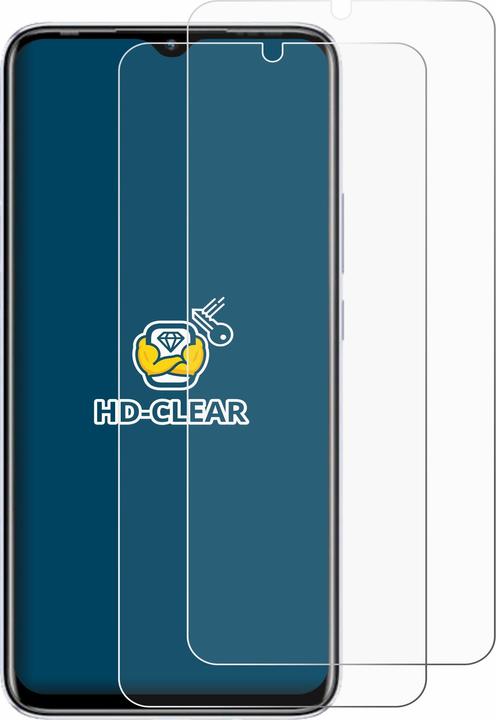 Actual product image BROTECT Screen Protector Clear (2 Piece, Infinix Hot 10 Play)