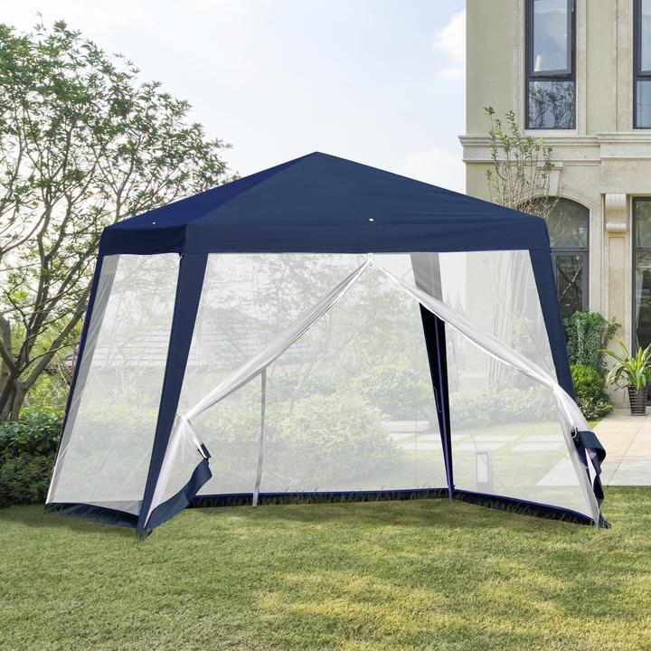 Immagine prodotto Outsunny Padiglione con zanzariera (300 cm, 300 cm)