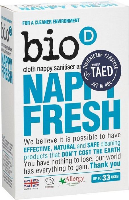 Bio-D Nappy Fresh nappy wash powder 500g (BIO04104) (10 Piece)
