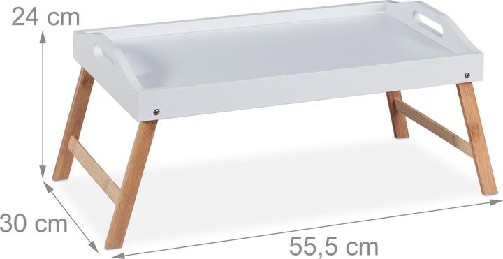 Image du produit Relaxdays Plateau de lit