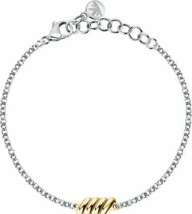 Actual product image Morellato Decent steel bicolour bracelet Torchon SAWZ08