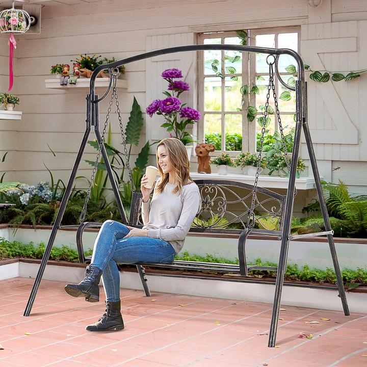 Actual product image Outsunny Garden swing