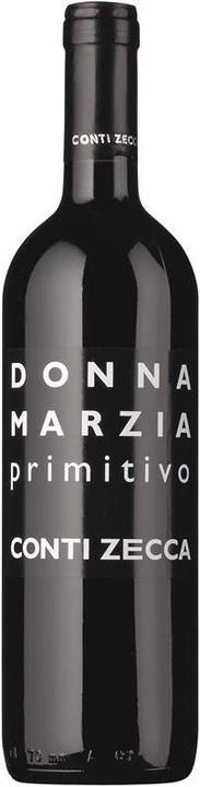 Actual product image Conti Zecca Primitivo del Salento IGT Donna Marzia Puglia (1 x 75 cl, 2022)