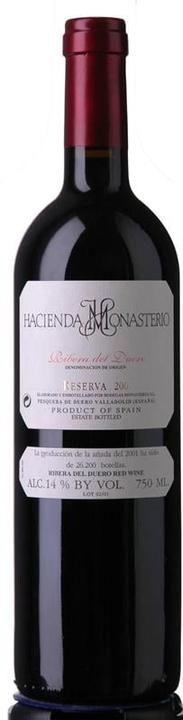 Produktbild Hacienda Monasterio Tinto RESERVA Ribera del Duero DO (1 x 75 cl, 2019)