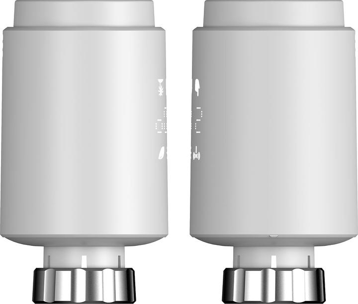 Actual product image Revolt Set of 3 programmable radiator thermostats