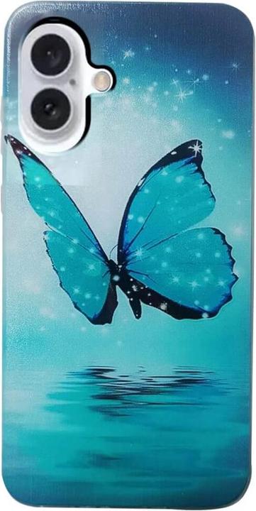 Schmetterling blau