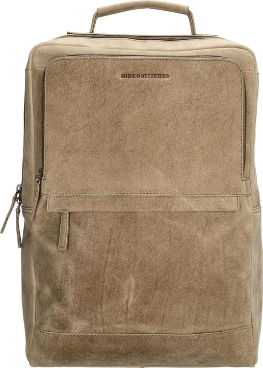 Image du produit HIDE & Stitches Idaho Backpack Laptop -Tasche 15,6 Zoll Premium Ledergeschäft - Donkerzand -