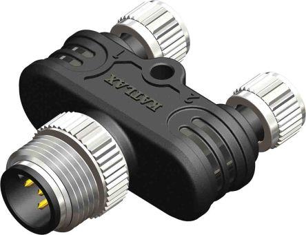 Produktbild Rs Pro Stecker, M12, 1-polig, Stecker, M12, 1 Ports, 2-polig / Buchse