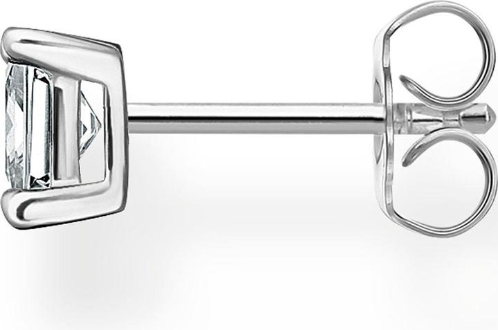 Produktbild Thomas Sabo Einzel Ohrstecker Weisser Stein Silber (925er Silber)